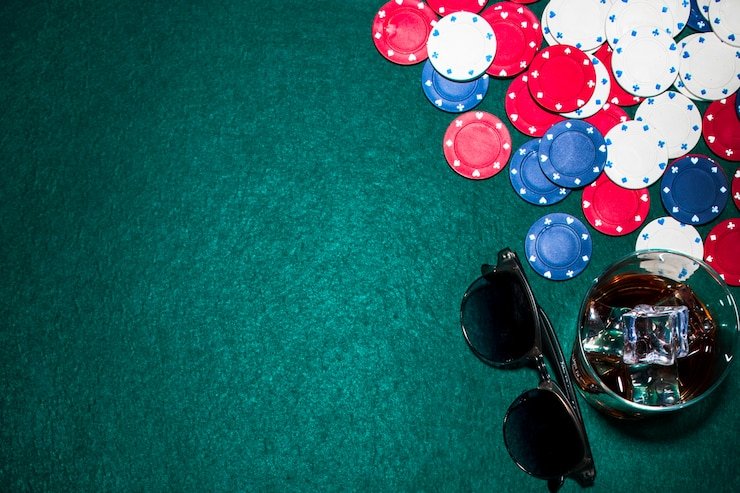 Ilustrasi orang berbagi pengalaman game casino dan betting sports bersama teman dengan nyaman